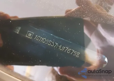 2017 Chevrolet Impala 1Lt из США, поврежденный, VIN 1G1105S37HU176758